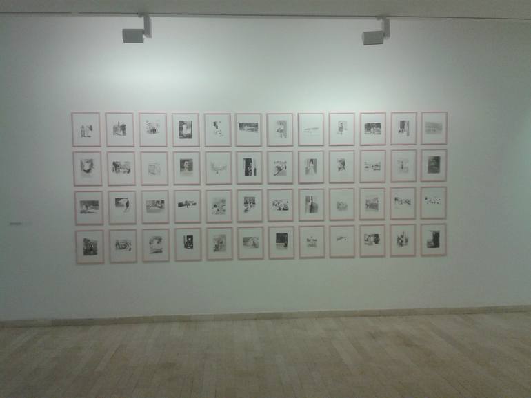 Original Conceptual Cities Drawing by Maja Milovanovic