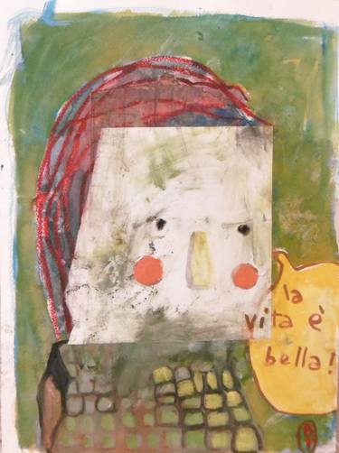 Original Contemporary Portrait Painting by Bruno Tessier