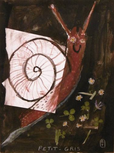 Original Contemporary Animal Painting by Bruno Tessier