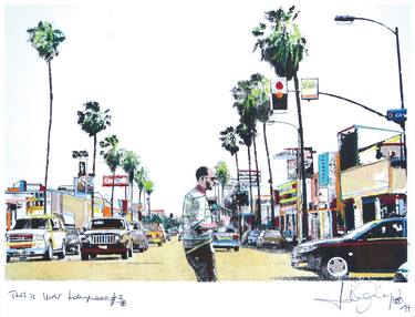 This Is West Hollywood #3 - Monotype SOLD thumb
