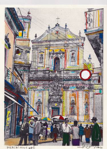 Print of Street Art Architecture Paintings by Fabio Coruzzi