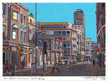 Print of Street Art Architecture Paintings by Fabio Coruzzi