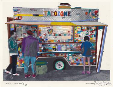 Print of Cuisine Paintings by Fabio Coruzzi