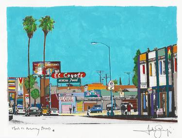 Saatchi Art Artist Fabio Coruzzi; Painting, “This Is Beverly Boulevard” #art
