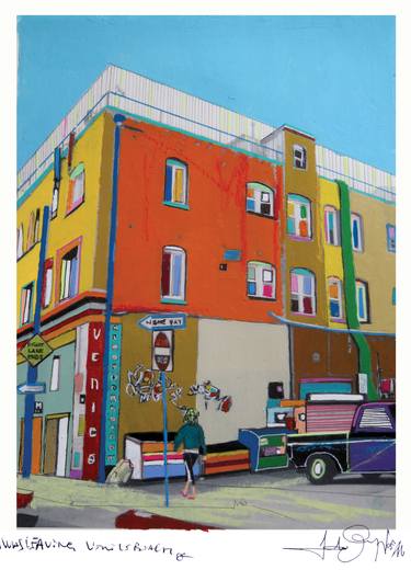 Print of Street Art Places Paintings by Fabio Coruzzi