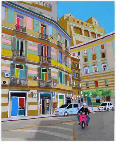 Print of Street Art Architecture Paintings by Fabio Coruzzi