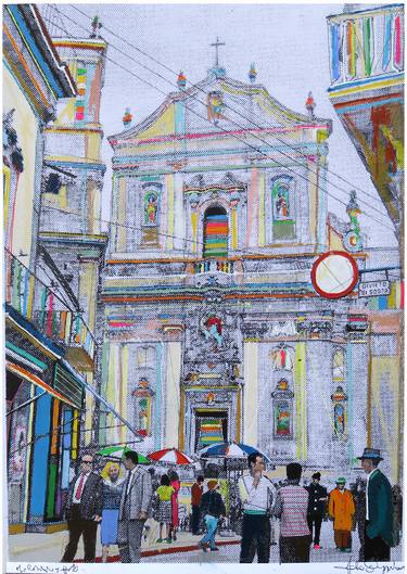 Print of Fine Art Architecture Paintings by Fabio Coruzzi