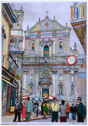 Print of Architecture Paintings by Fabio Coruzzi