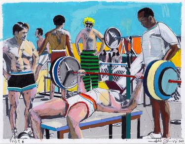 Print of Impressionism Sport Paintings by Fabio Coruzzi