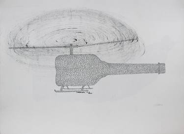 Original Aeroplane Drawings by SANTHOSH C H