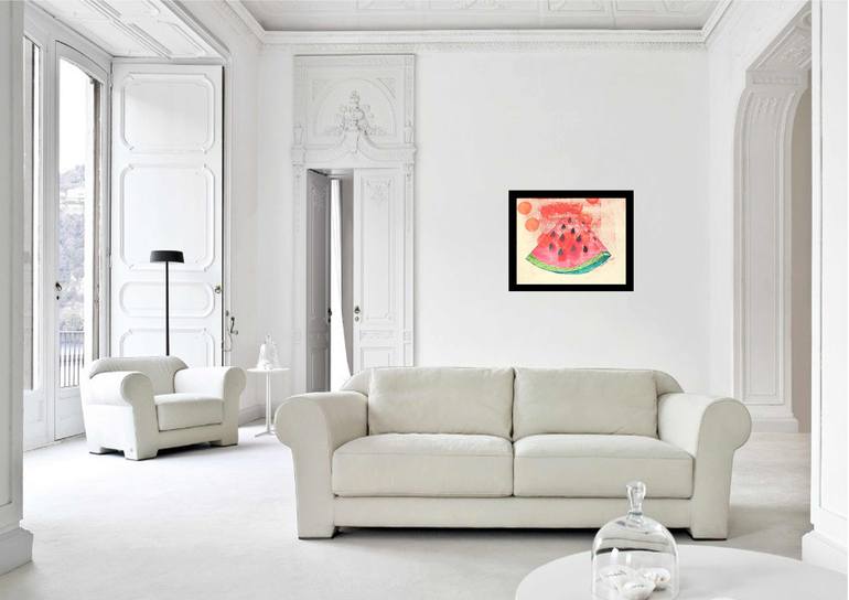 Original Art Deco Still Life Painting by Santhosh C H