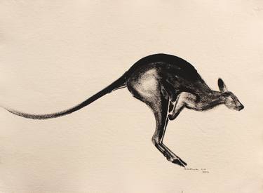 Original Art Deco Animal Paintings by Santhosh C H