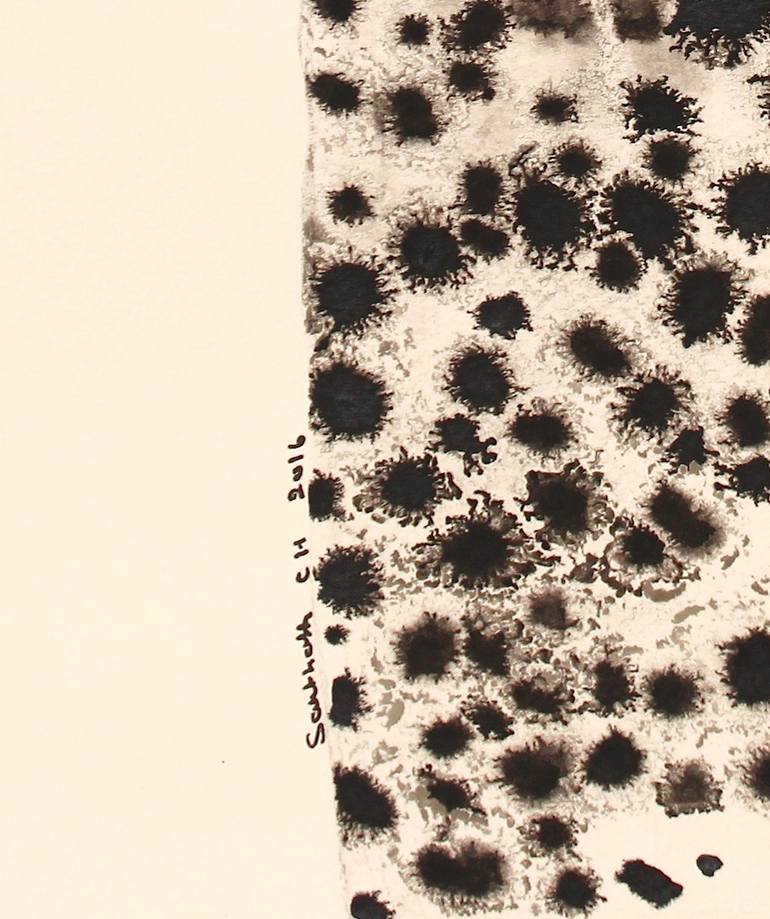 Original Art Deco Animal Painting by Santhosh C H