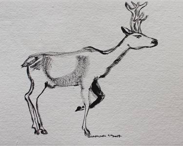 Original Conceptual Animal Paintings by SANTHOSH C H