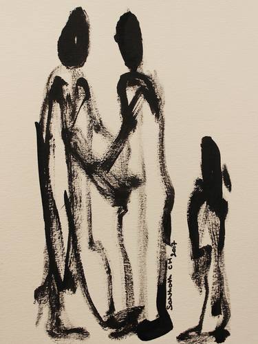 Print of Conceptual People Paintings by SANTHOSH C H