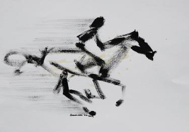 Print of Abstract Animal Paintings by SANTHOSH C H