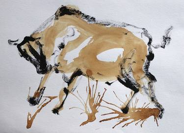 Original Abstract Animal Paintings by SANTHOSH C H