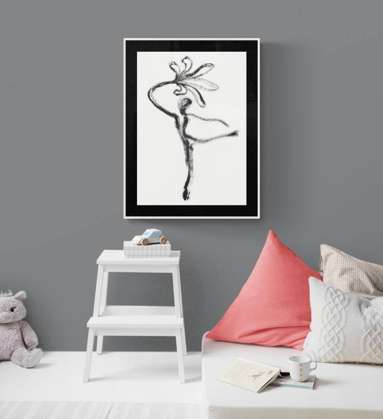 Original Abstract Nature Painting by Santhosh C H