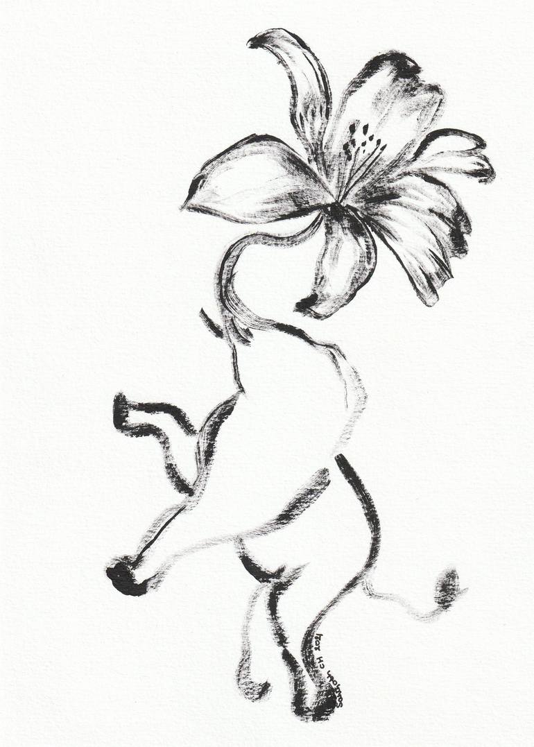 Print of Abstract Animal Paintings by Santhosh C H