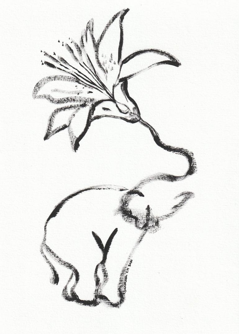 Print of Abstract Animal Paintings by Santhosh C H