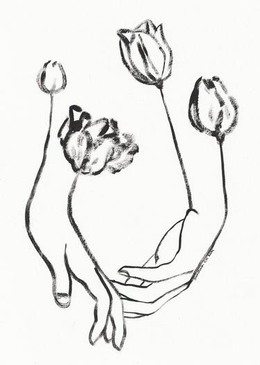 couple with flower 3 thumb