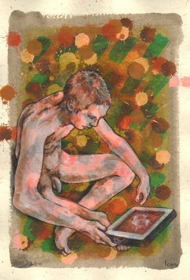 Print of Nude Paintings by Steve Ferris