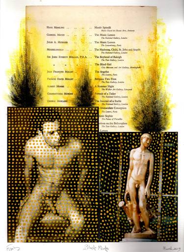 Print of Nude Collage by Steve Ferris