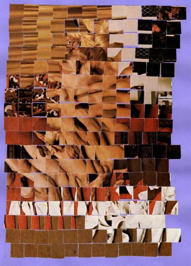 Original Dada Abstract Collage by Steve Ferris