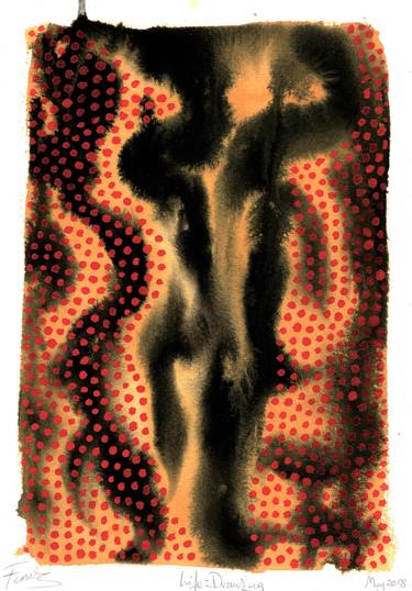 Print of Abstract Expressionism Nude Paintings by Steve Ferris