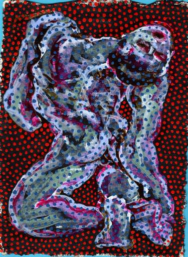 Original Expressionism Nude Paintings by Steve Ferris