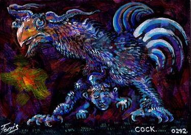 Original Expressionism Animal Paintings by Steve Ferris