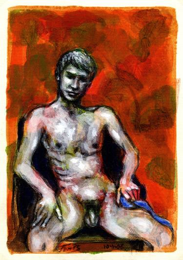 Original Expressionism Nude Paintings by Steve Ferris