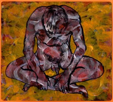 Original Figurative Nude Paintings by Steve Ferris