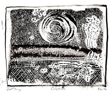 Print of Abstract Landscape Printmaking by Steve Ferris