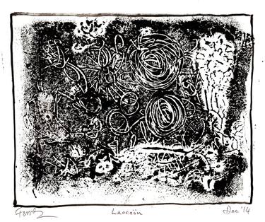 Original Abstract Expressionism Abstract Printmaking by Steve Ferris