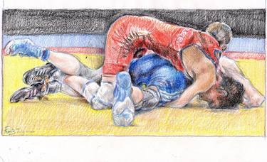 Original Sport Drawings by Steve Ferris