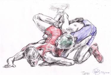 Print of Figurative Sport Drawings by Steve Ferris