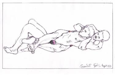 Print of Figurative Men Drawings by Steve Ferris