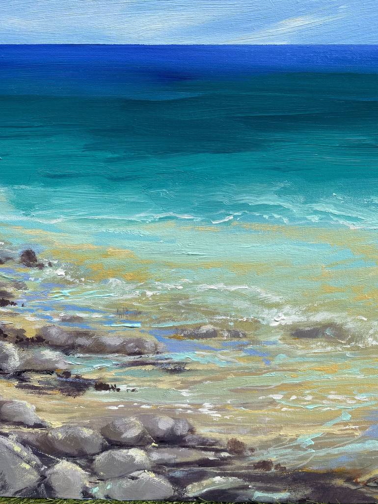 Original Contemporary Seascape Painting by Irina Rumyantseva