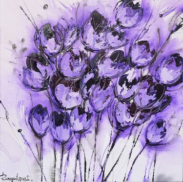 Print of Floral Paintings by Irina Rumyantseva