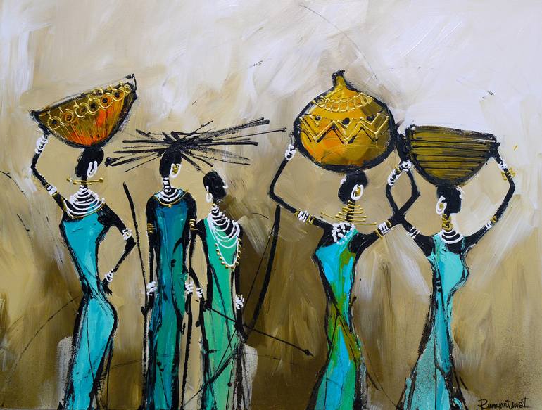 african tribal art paintings