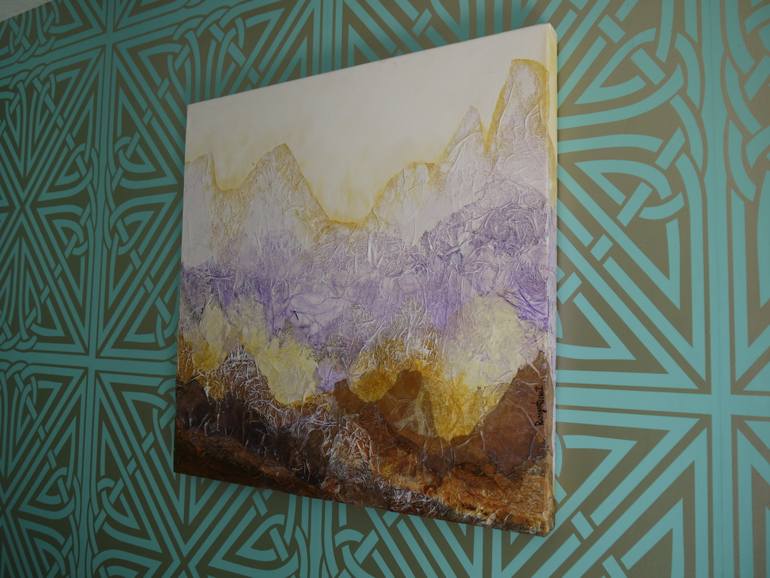 Original Abstract Landscape Painting by Irina Rumyantseva
