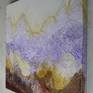 A stunning original acrylic landscape painting with mountains dominating the canvas, using thick texture. Deep edge box canvas, ready to hang. Perfect for any home or office interior.