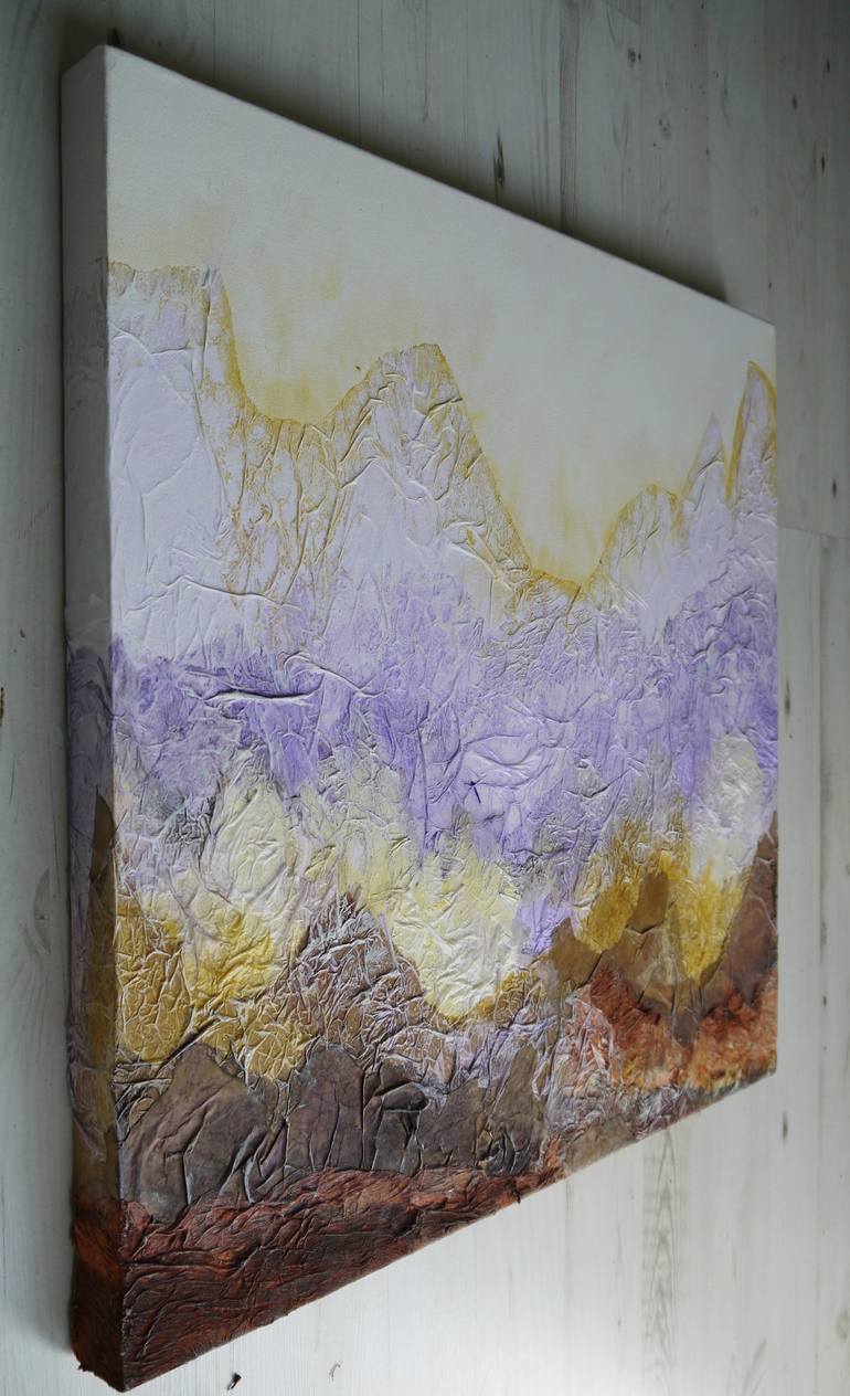Original Abstract Landscape Painting by Irina Rumyantseva