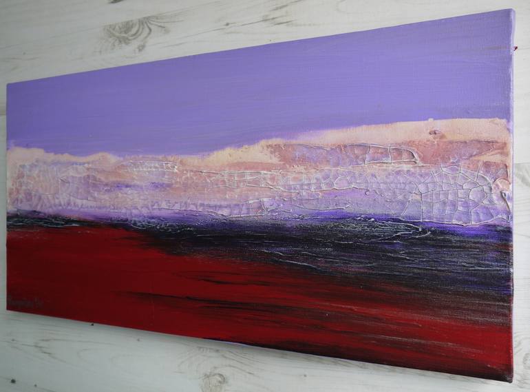 Original Abstract Landscape Painting by Irina Rumyantseva