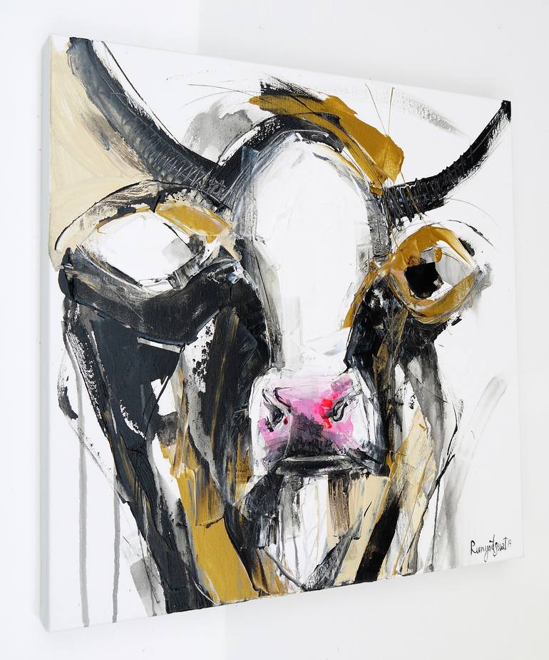 Original Figurative Animal Painting by Irina Rumyantseva