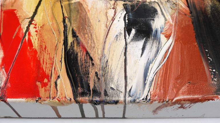 Original Portraiture Animal Painting by Irina Rumyantseva