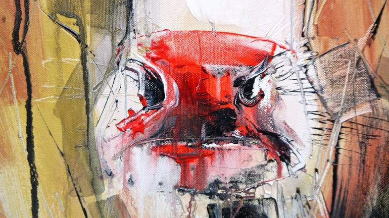 Original Portraiture Animal Painting by Irina Rumyantseva