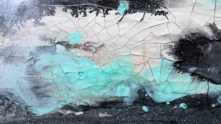 Original Abstract Landscape Painting by Irina Rumyantseva