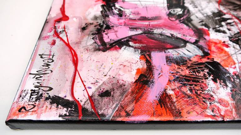 Original Portraiture Animal Painting by Irina Rumyantseva